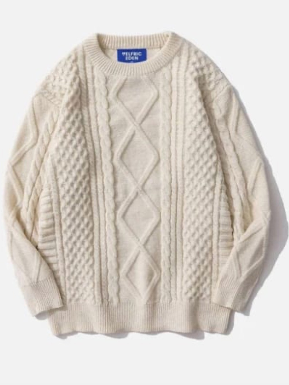 Aelfric Eden Retro 90’s Cable Knit Sweater